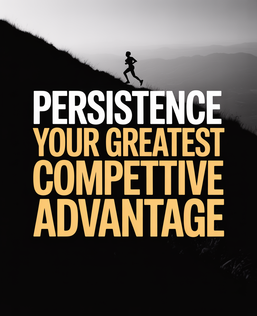 Persistence: Your Greatest Competitive Advantage