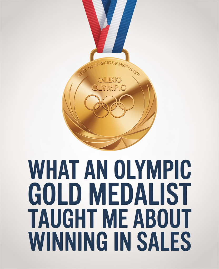 What an Olympic Gold Medalist Taught Me About Winning in Sales