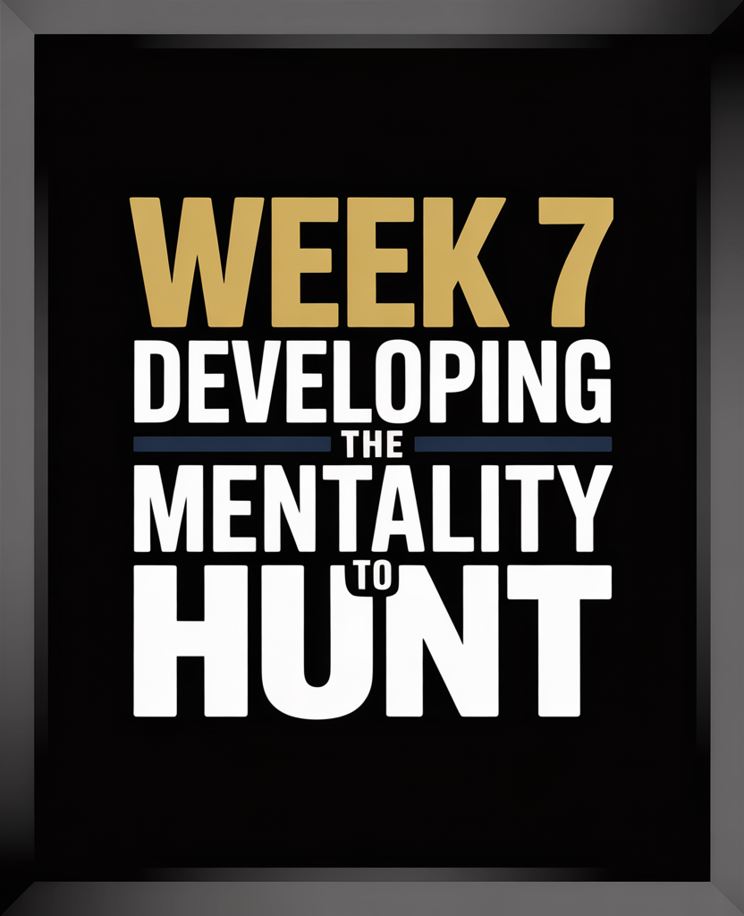 Developing the Mentality to Hunt