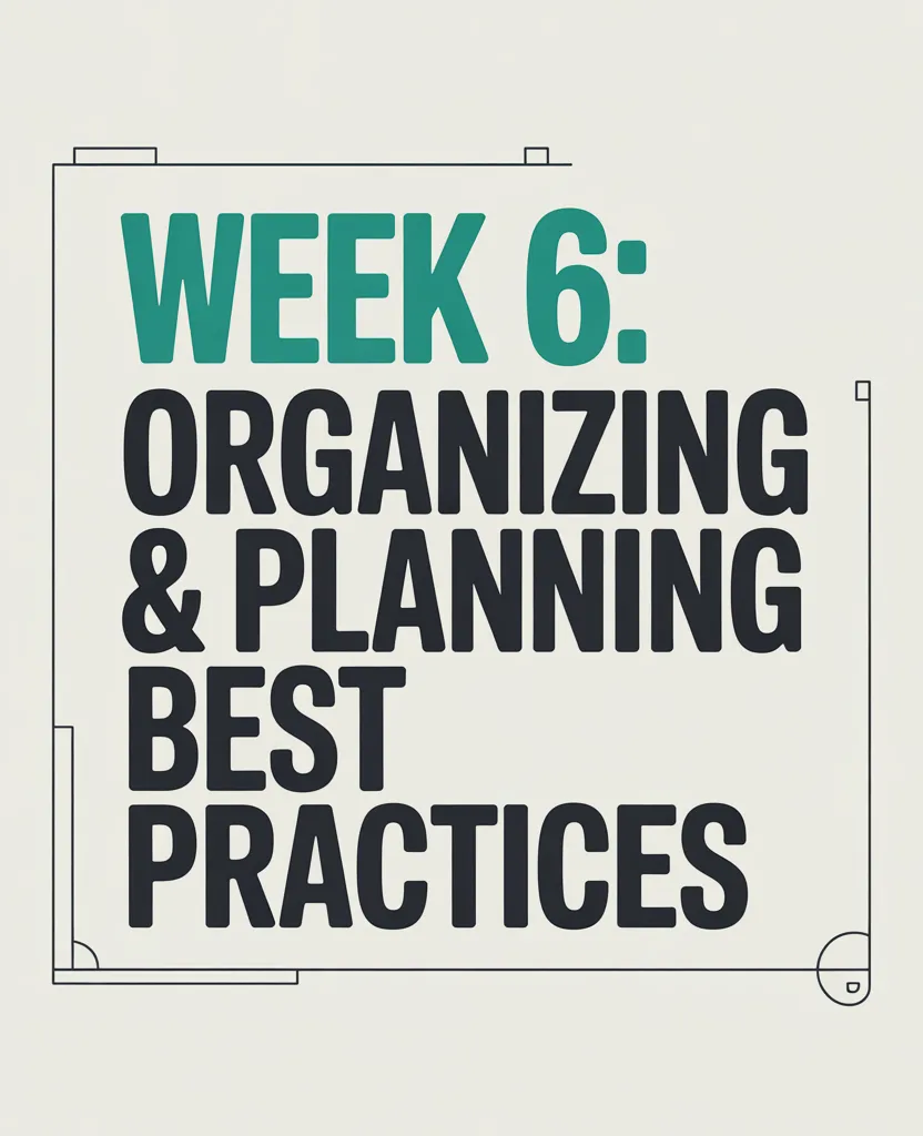 Sales Organizing & Planning Best Practices