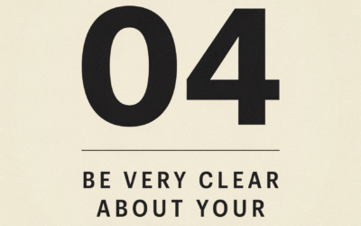 Law #4 – Be Very Clear About Your Priorities
